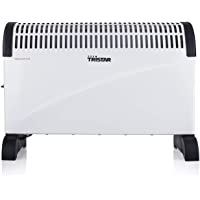 Tristar KA-5911 - Calefactor Convector con 2 Ajustes de Calor- Termostato Regulable- Asas Integradas- 1500 W- Blanco
